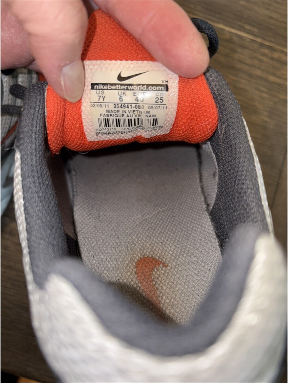 nike air max 4 youth 7 shoes - Picture 6 of 6